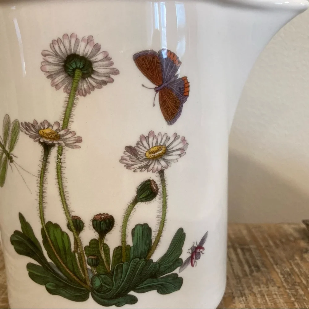 Portmeirion Ceramic Floral The Botanic Garden Pitcher Vase Made in Britain Jug